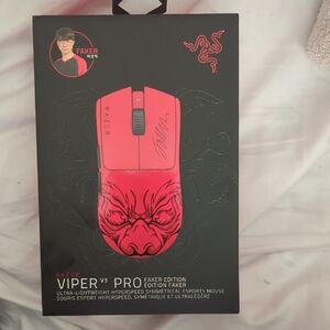 Razer Viper V3 Pro Faker Edition Mouse - Bold Red